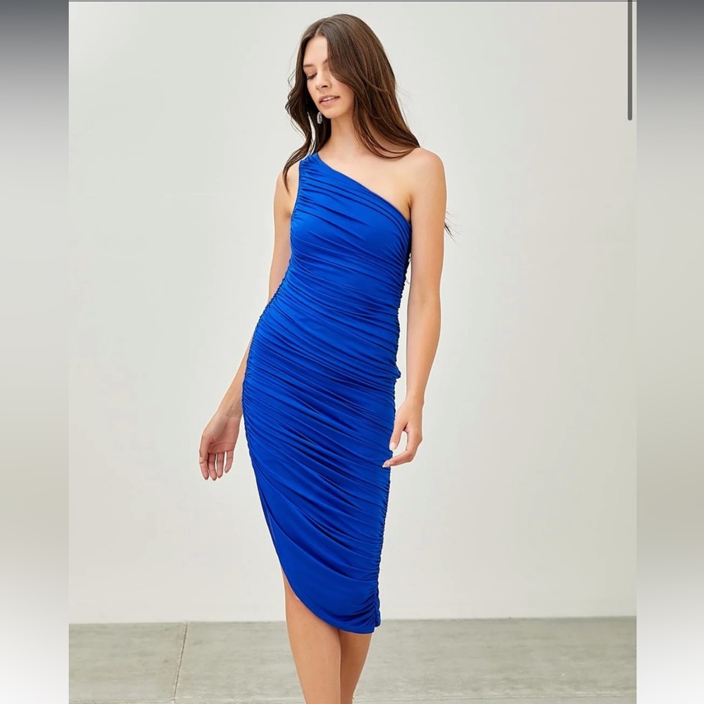 Do+Be One Shoulder Ruched Dress